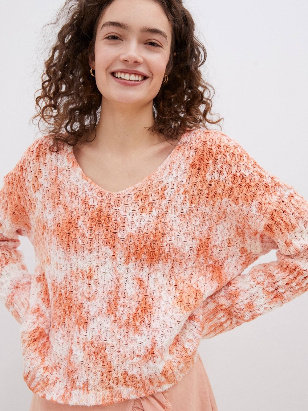 Anthropologie Pilcro Christian V-Neck Sweater